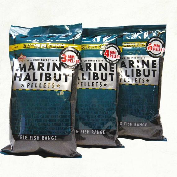 Marine halibut pellet 3mm 900g