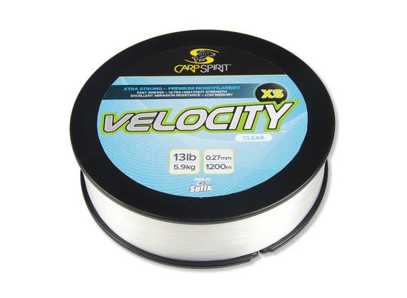 Velocity xs (xtra - strong) 1200m 0,27mm / clear