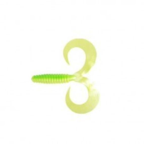 Double wave 15cm fluo green (10 buc)