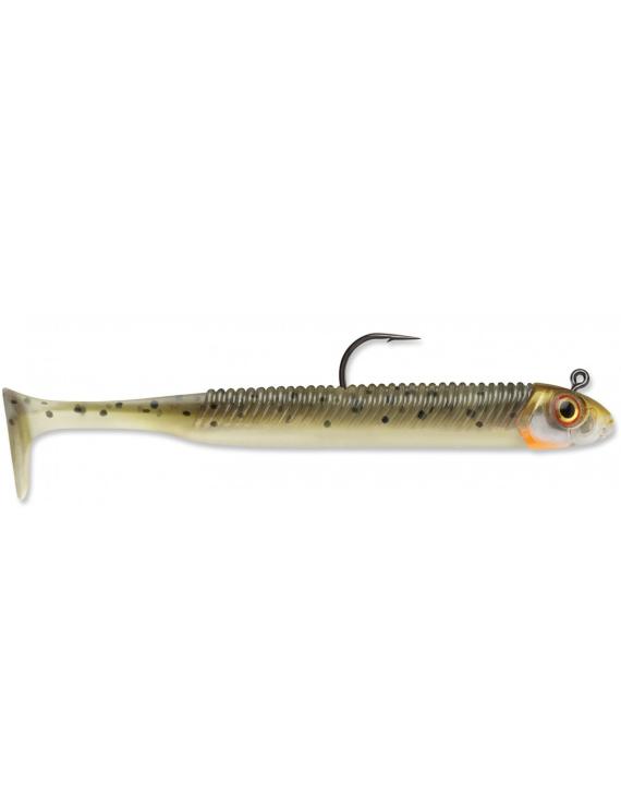 360gt searchbait minnow 4.5"-1/4 oz weedless jig smelt