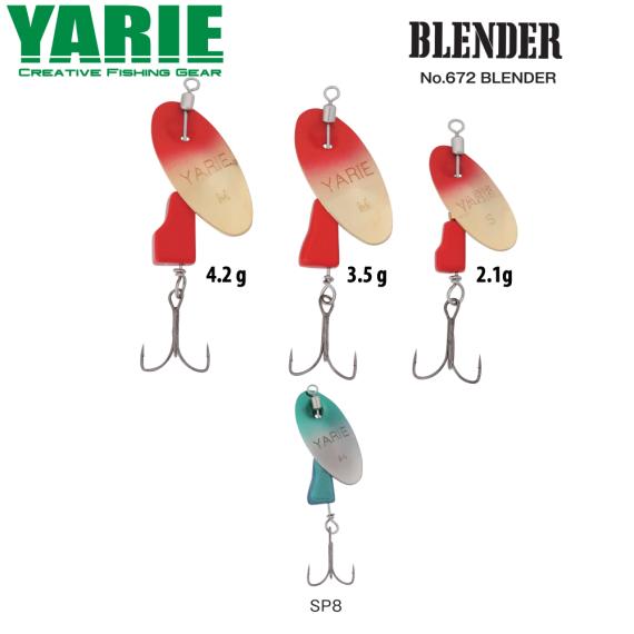 Rotativa yarie 672 blender 4.2gr culoare sp8 green grade y67242sp8