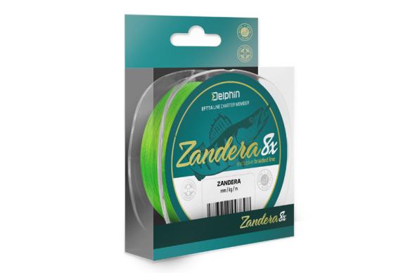 Delphin zandera 8 / verde fluo 0,18mm 14,6kg 150m 101003040