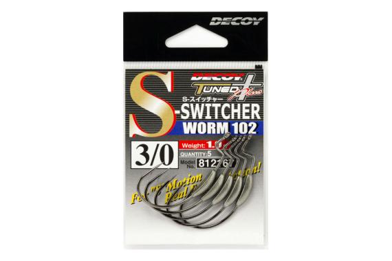 Carlige Offset Decoy S-Switcher Worm 102 812150