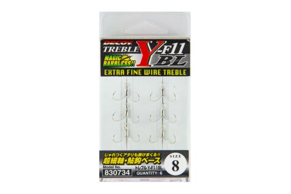 Ancore Decoy Y-F11BL Extra Fine Wire Barbless 830727