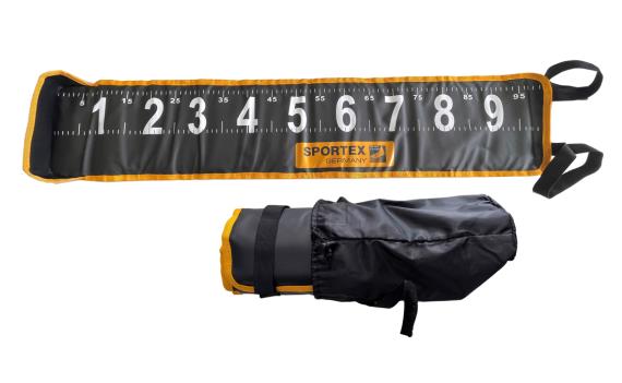 Saltea Tip Rigla de Masurare Sportex Large Mat, 130x30cm