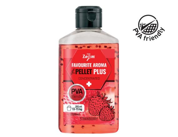 Aroma lichida cz favourite pellet plus 200ml strawberry cz0700