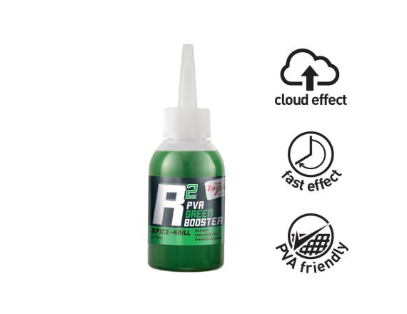 R2 pva green booster 75ml spice krill cz0854