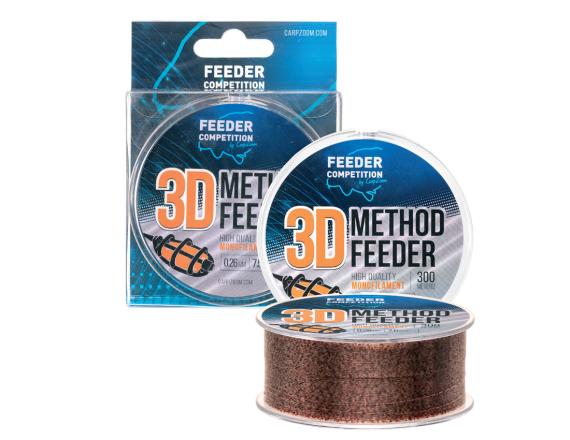 Fir fc 3d method feeder 300mt 0.18mm 4.3kg cz0069