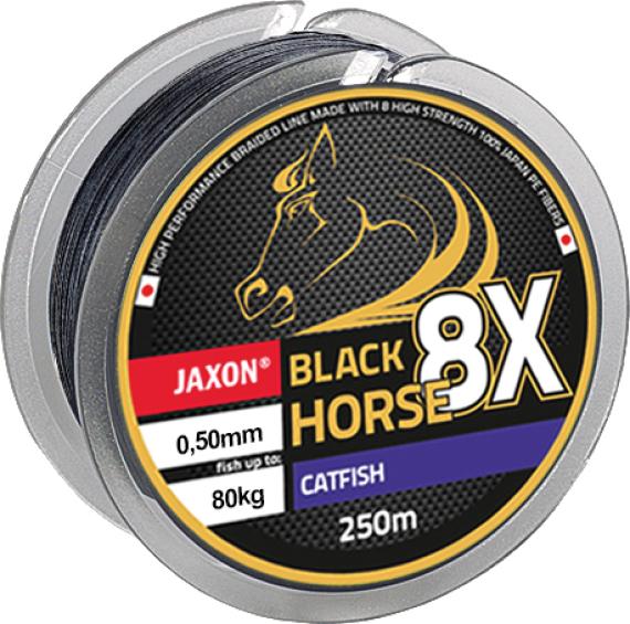 Fir textil black horse pe 8x catfish 250m 0.40mm 50kg zj-bhc040b