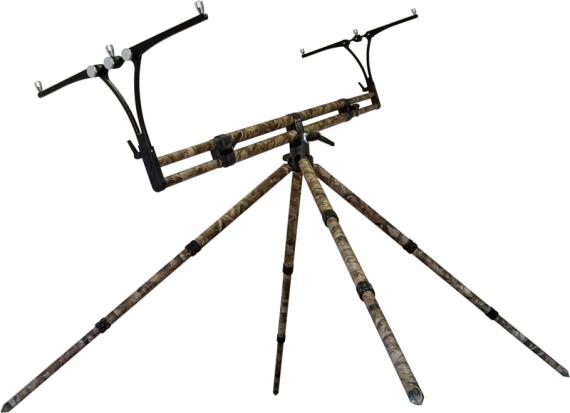 Rod Pod Meccanica Vadese Nick 95 Revolution Camo Brown 4 post