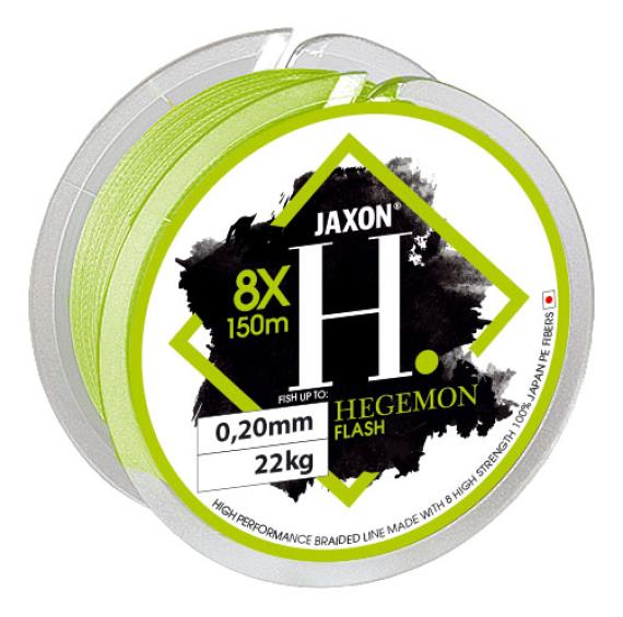 Fir textil hegemon 8x flash 150m 0.20mm 22kg verde fluo zj-deh020a