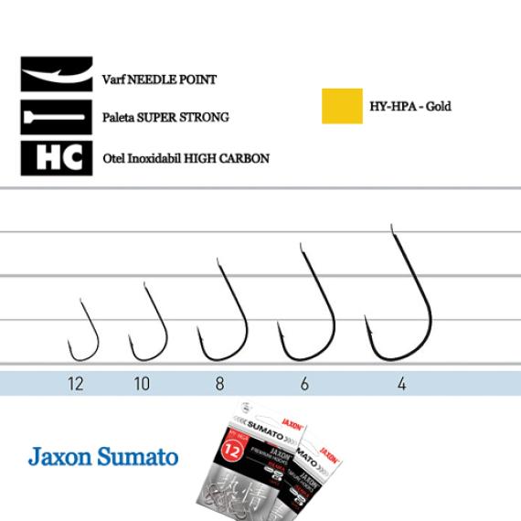 Carlige sumato yamame nr 6 galben hy-hpa06