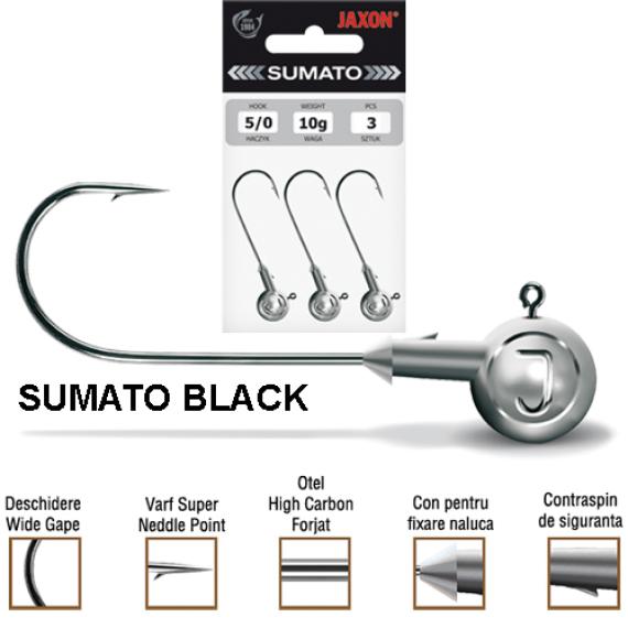 Jig sumato black 1-3gr gj-sb0103b