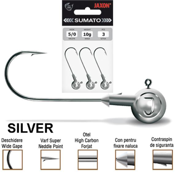 Jig sumato silver 6/0-60gr gj-su6/060n