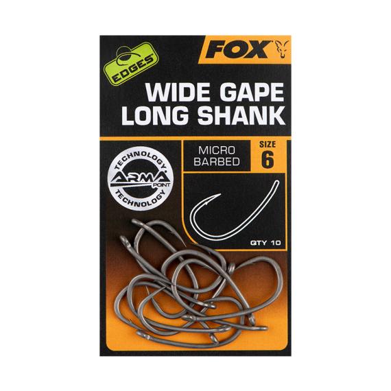Fox edges™ wide gape long shank chk251