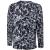 Bluza night uv black waterprint long sleeve mar.l