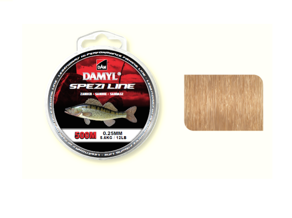 Fir damyl spezi line salau light brown 028mm/6,7kg/450m