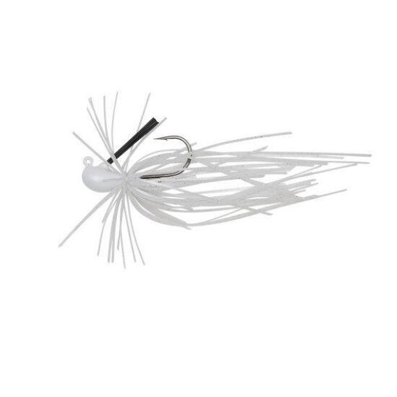 Naluca skirt flirt jig 6,5cm/10g sinking white pearl