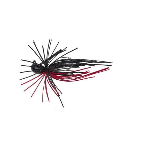 Naluca skirt flirt jig 6cm/6g sinking black red