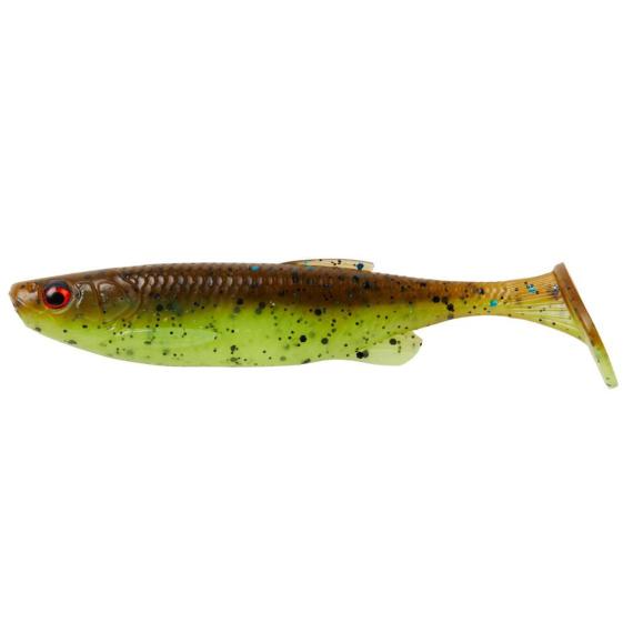 Shad fat minnow t-tail 10,5cm/11g chartreuse pumpkin 5buc/pl