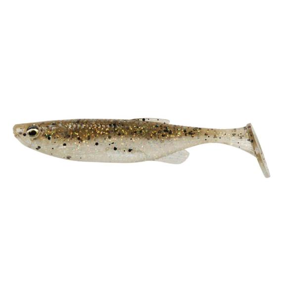 Shad fat minnow t-tail 13cm/20g holo baitfish 5buc/pl