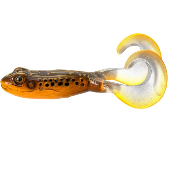 Freestyle frog 7,5cm 524 fire tip orange