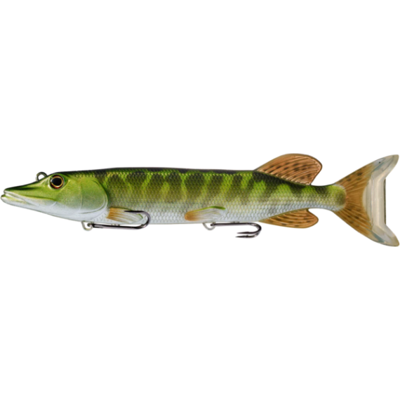 Pike swimbait juvenile 20cm/90g 807 metallic/green 3pcs/pl