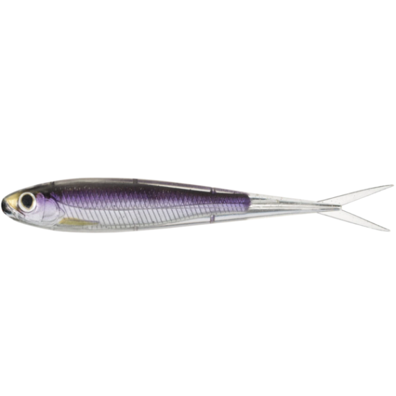 Twitch minnow soft jerkbait 10cm 207 silver/purple