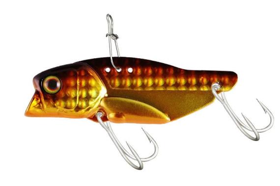 Cicada knockin jaw 1/2oz double clutch gold&black