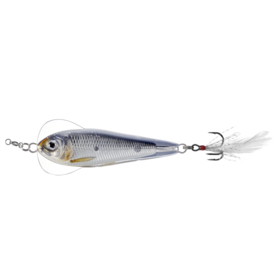 Flutter shad 5,5cm/14g sinking silver/black