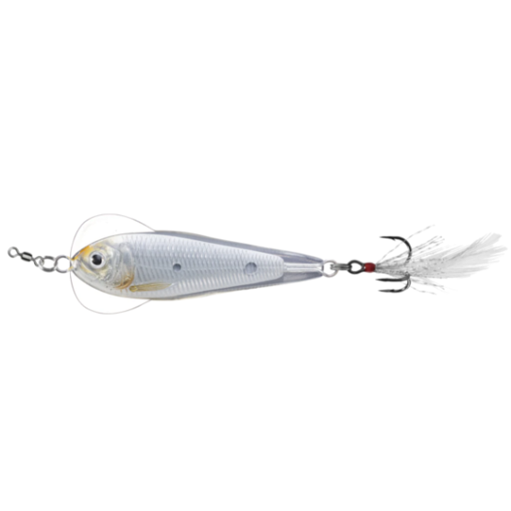 Flutter shad 6cm/21g sinking silver/pearl