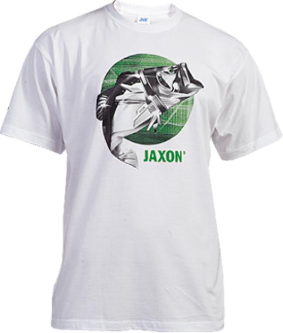 Tricou Jaxon Fish Alb UR-KB002S