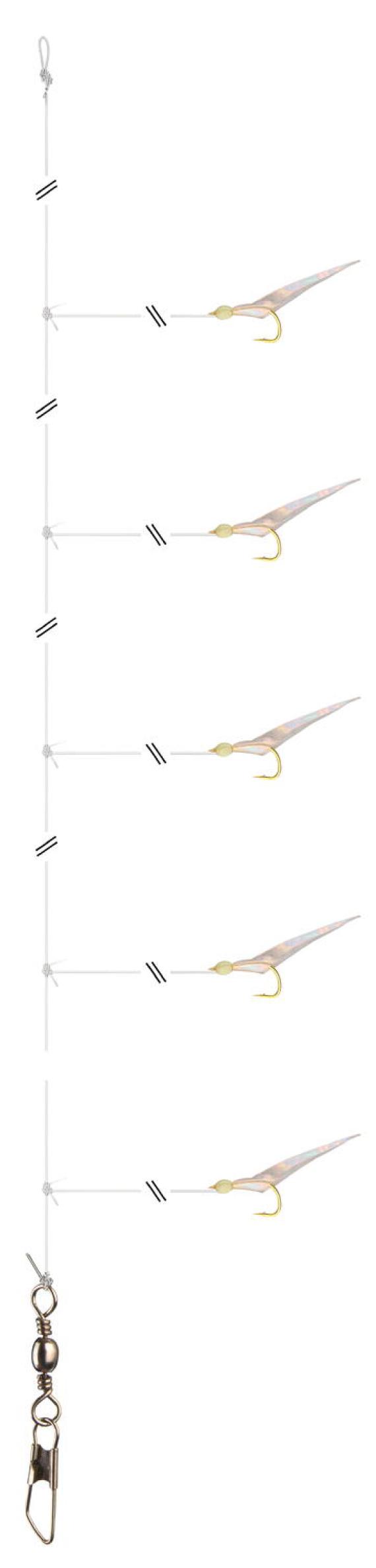 Mont. grandwave herring nr.10/135cm/glow