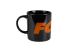 Fox collection mug black/orange ccw022
