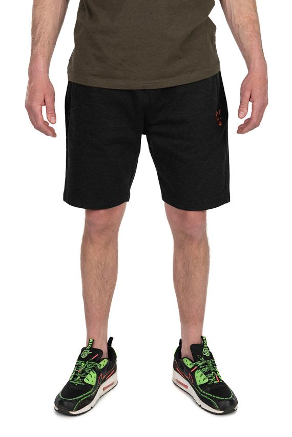 Fox collection lw jogger short black & orange ccl219