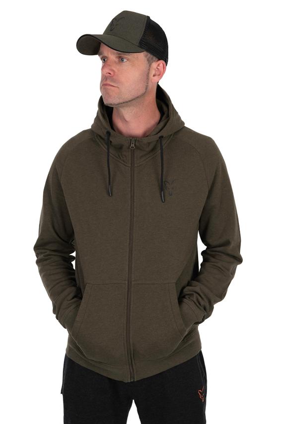 Fox collection lw hoody green & black ccl199
