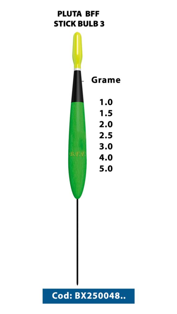 Pluta balsa bff stick bulb 3 5.0gr bx25004850
