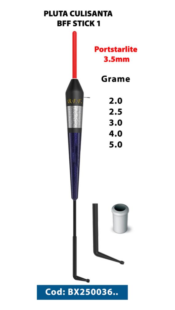 Pluta culisanta bff stick 1 2.0gr portstarlite 3mm bx25003620