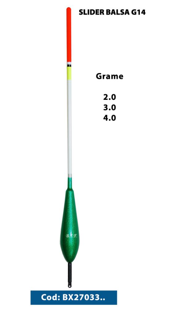 Slider balsa g14 3.0gr bx2703330