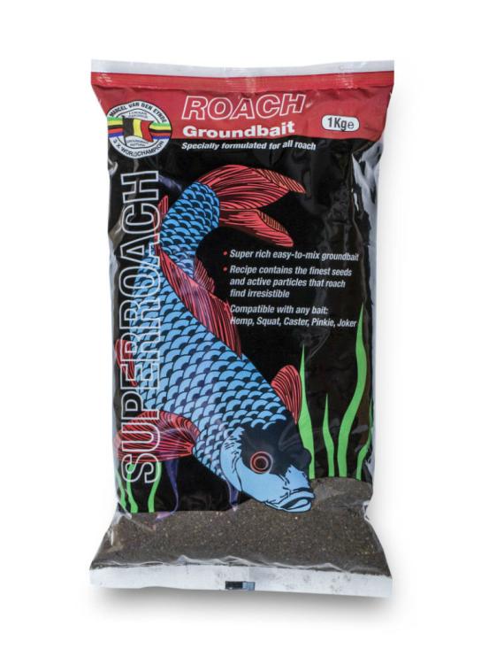 Groundbait Van Den Eynde Super Roach, Negru, 1kg  VN00046