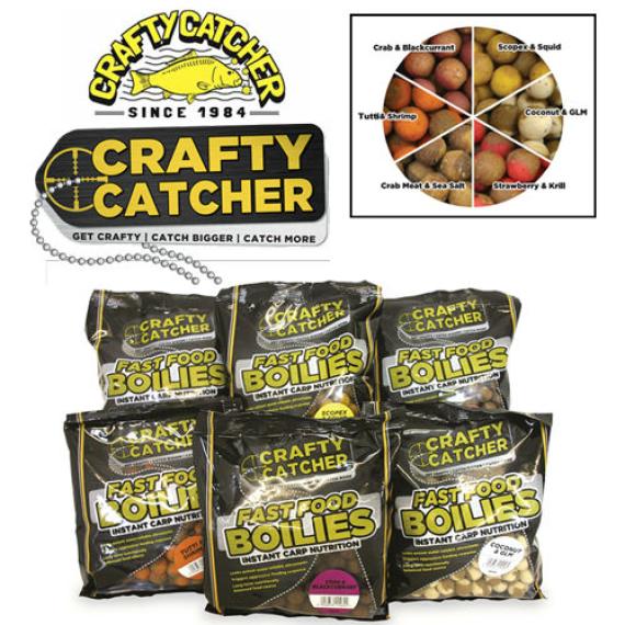 Boilies fast food crab meat sea salt 500gr v00401