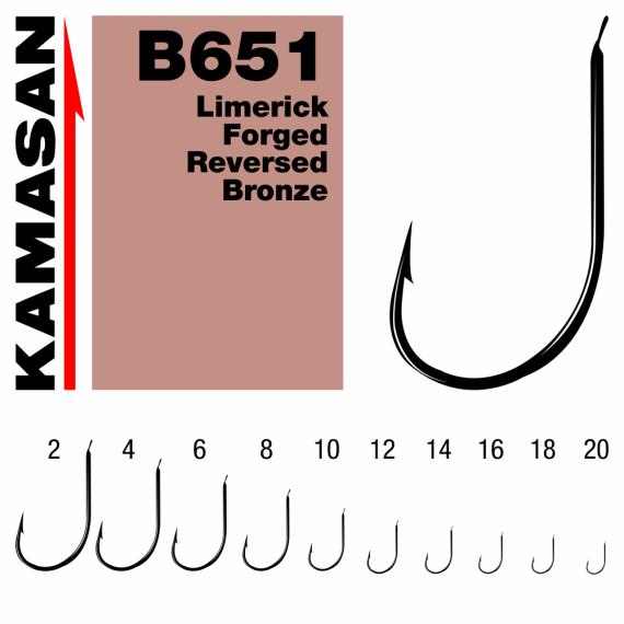 Carlige kamasan b651 nr 18  khpb651018