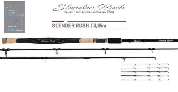 Lanseta Colmic Feeder Slender Rush 12ft, 3.65m, 80g, 3+3buc CASL01B