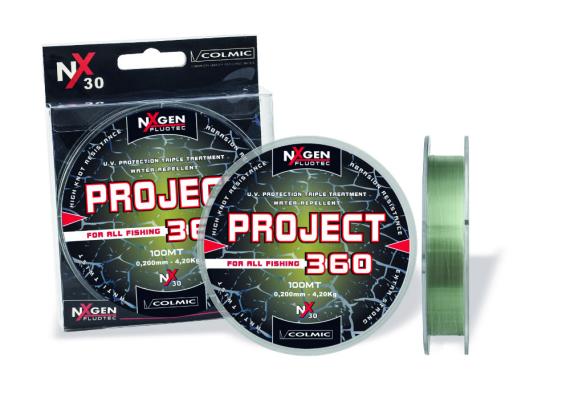 Fir Monofilament Colmic Project 360 NX30, 100m NYPR10035