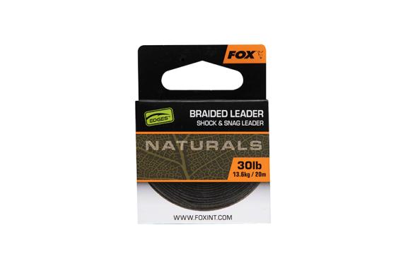 Fox edges™ naturals braided leader  cac819