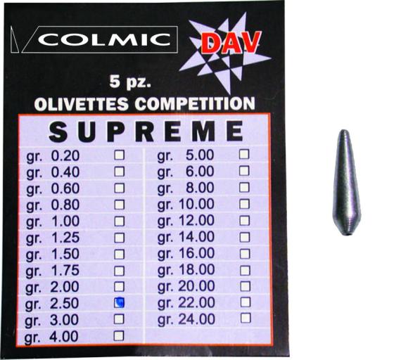 Plumbi oliveta supreme 0.80gr tos0080