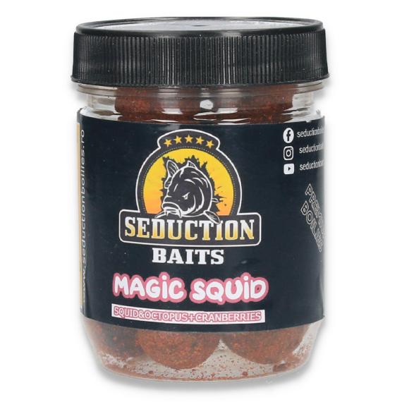 Boilies  de  carlig  solubile  glazurate  magicsquid  24mm  100g sbc22027