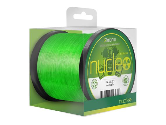 Fir Monofilament Delphin Nucleo, Verde Fluo, 600m