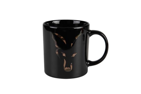 Fox black & camo head ceramic mug ccw024