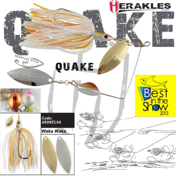 Spinnerbait Colmic Herakles Quake 17.5g Waka Waka ARHKFL04